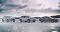 Der BMW iNEXT, der BMW i4 und der BMW iX3 im Winterfahrtest (